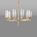 Loft Industry Modern - Ice Glass Chandelier